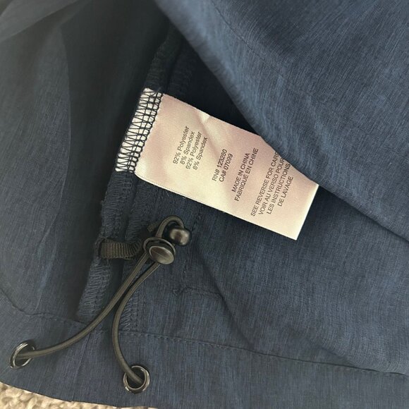 Travis Mathew Mens Medium Navy Full-Zip Lightweight Jacket Polyester Blend - Picture 9 of 10